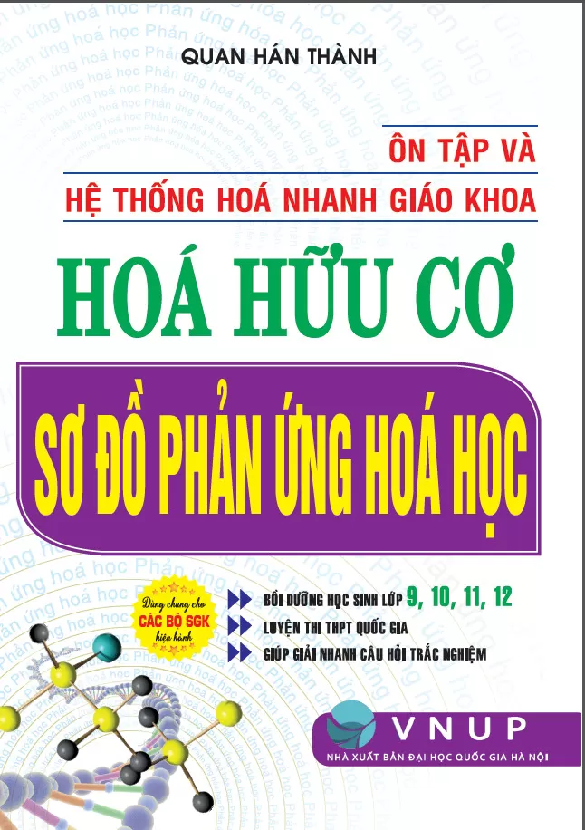 ÔN TẬP VÀ HỆ THỐNG HÓA NHANH GIÁO KHOA HÓA HỮU CƠ - SƠ ĐỒ PHẢN ỨNG HÓA HỌC (Bồi dưỡng học sinh lớp 9, 10, 11, 12)